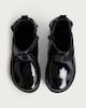 image 2 of F&F School Patent Bow Detail Chelsea Boots in Black