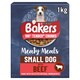 image 1 of Bakers Meaty Meals Adult Small Dry Dog Food Beef 1kg
