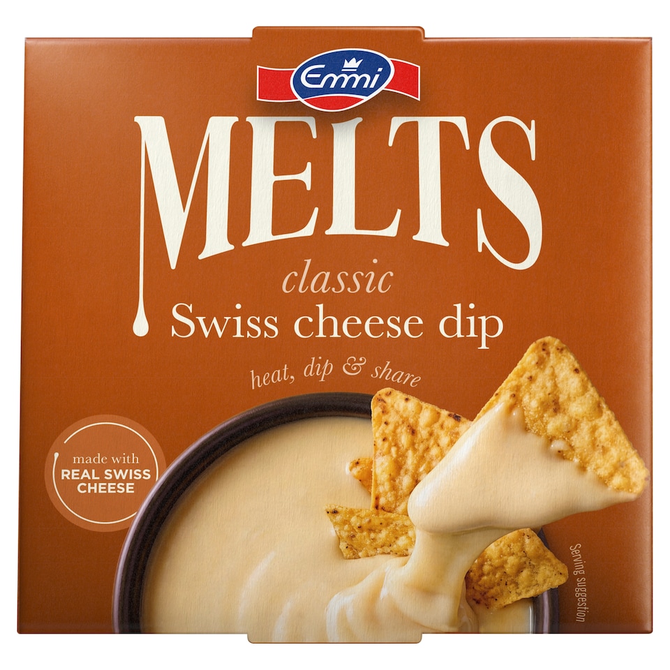image 1 of Emmi Melts Classic Hot Swiss Cheese Dip 150g