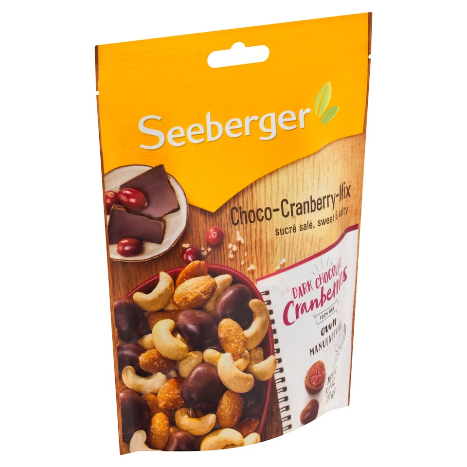 Seeberger Choco-Cranberry-Mix 150g