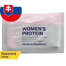 Voxberg Bielkovinový prášok na prípravu nápoja s vanilkovo malinovou príchuťou 30 g