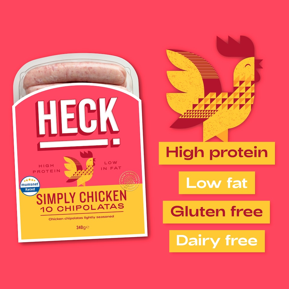 image 1 of Heck Simply Chicken Chipolatas 340G