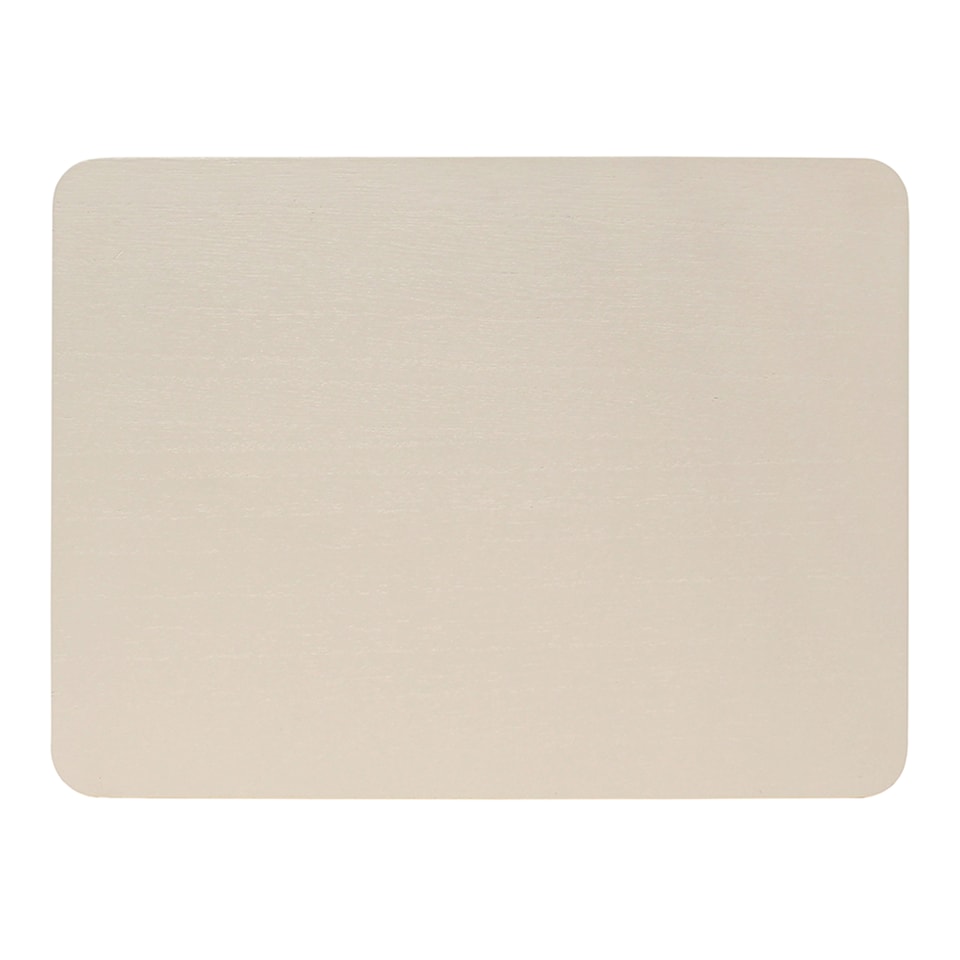 image 1 of F&F Home Cream Wooden Placemat 4 Pack 