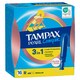 Tampax Pearl Compak Regular Applikátoros Tampon, 16 db  2. kép