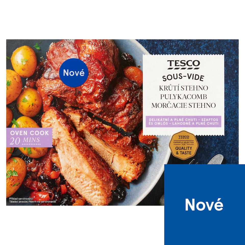Tesco Sous-vide krůtí stehno se sušeným ovocem 400g