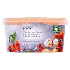 Tesco Finest* Tomato With Mascarpone And Fresh Basil Soup 400G