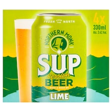 Northern Monk Sup Session Beer - Lime 4 x 330ml