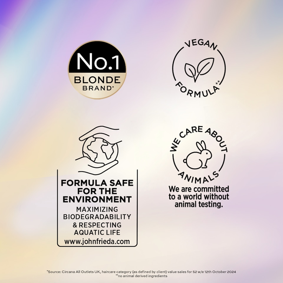 image 1 of John Frieda Violet Crush Intensive Purple Shampoo for Blondes 250ml