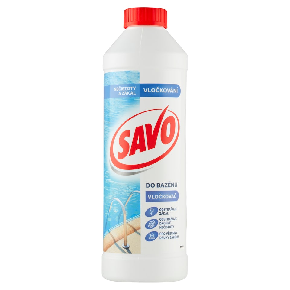 Obrázek 1 pro produkt Savo do bazénu Vločkovač 900ml