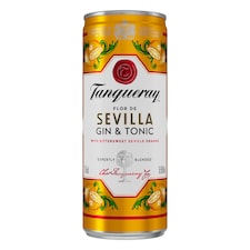TANQUERAY SEVILLA GIN AND TONIC 250ML