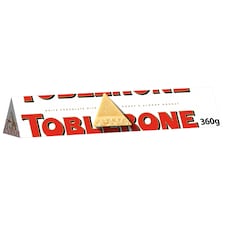 Toblerone White Chocolate Bar 360g