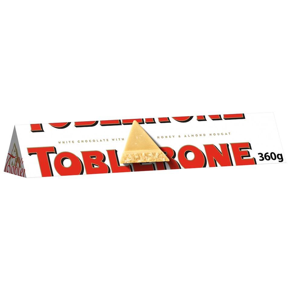Toblerone White Chocolate Bar 360g