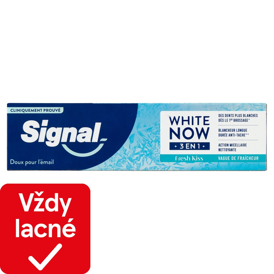 obrázok 1 z Signal White now 3in1 Fresh kiss zubná pasta 75 ml