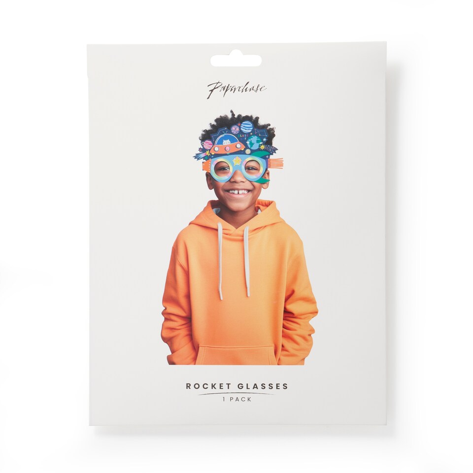 image 1 of Paperchase Happy Space Rocket Glasses