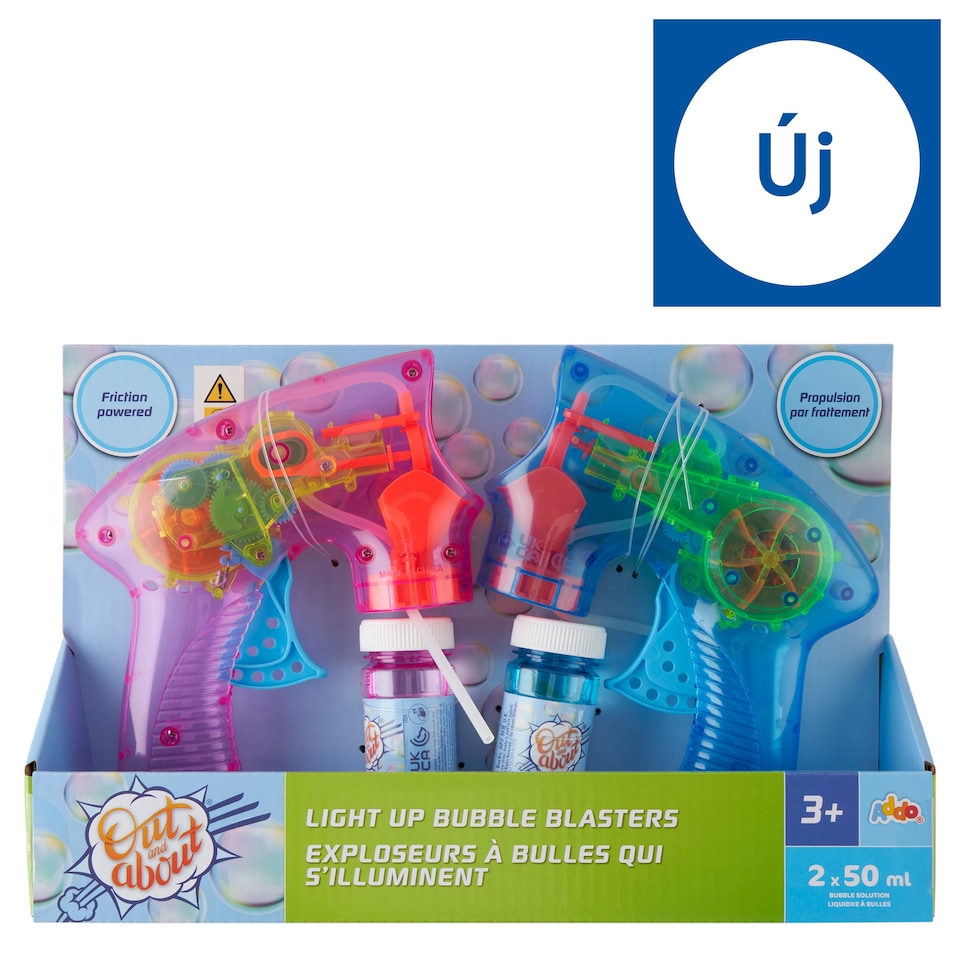Addo Out and About világítós buborékszóró játék