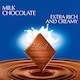 image 2 of Lindt Excellence Extra Creamy Milk Chocolate Bar 100G