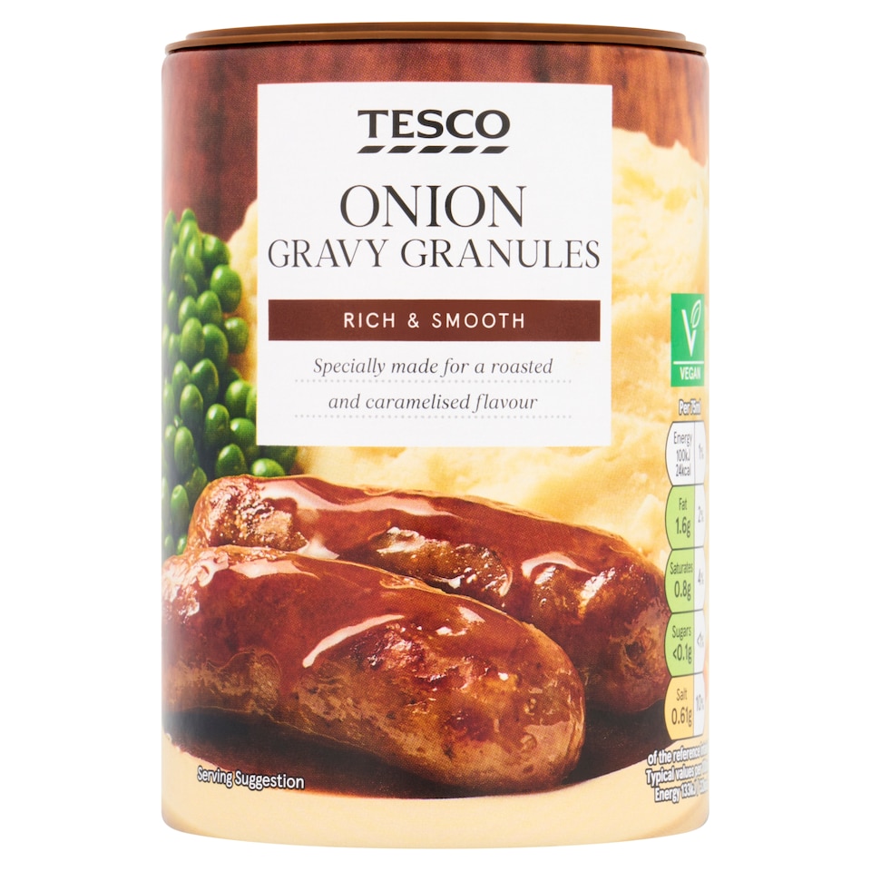 Tesco Onion Gravy Granules 200G