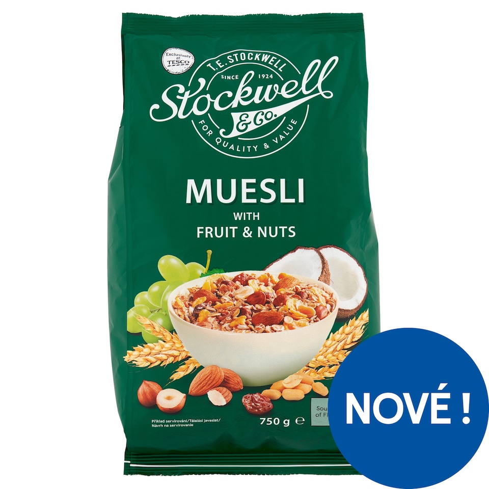 Stockwell & Co. Muesli with Fruit & Nuts 750g