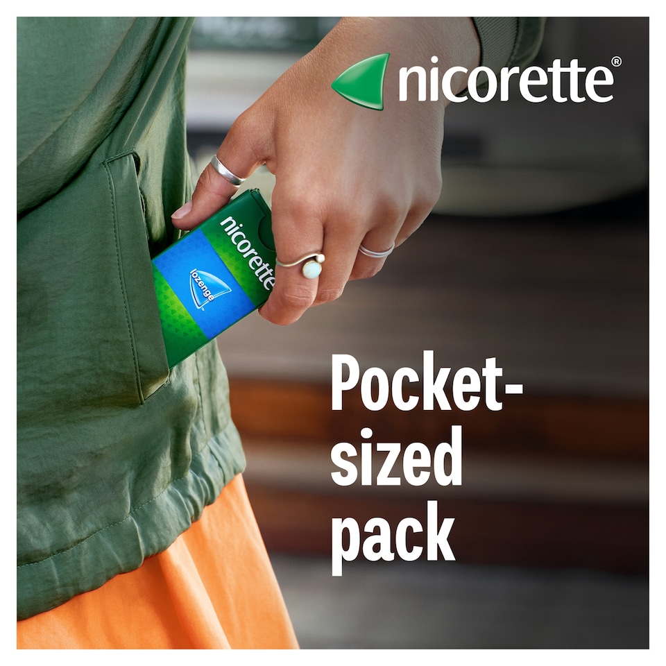 image 1 of Nicorette Lozenges Fruit Flavour 2mg 4x40 Pack