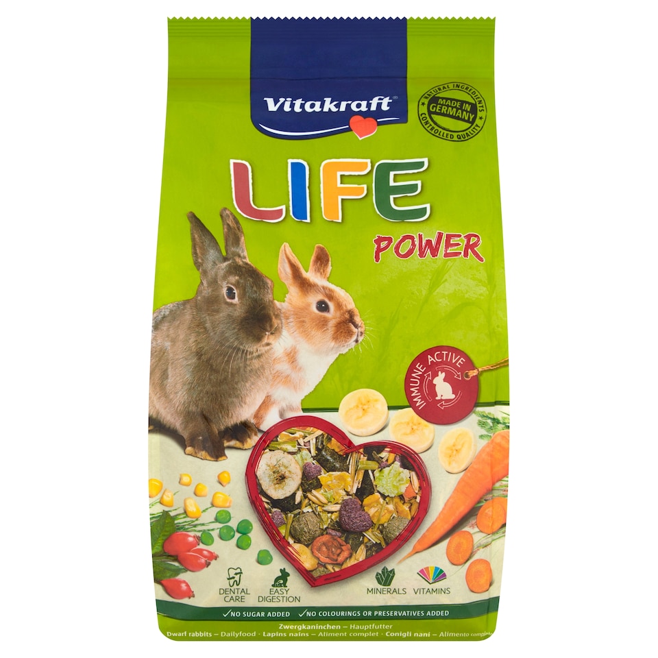 Vitakraft Life Power Rabbit Food 600g