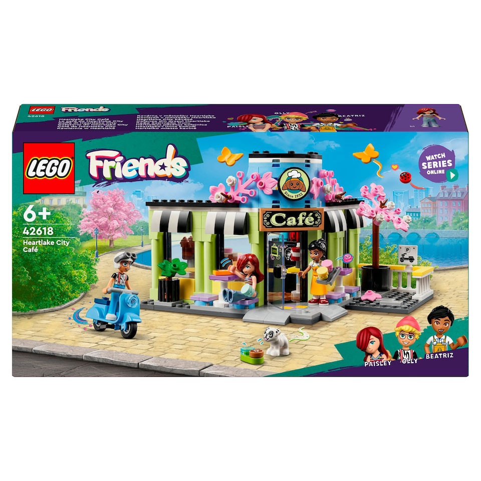 obrázok 1 z LEGO Friends 42618 Kaviareň v mestečku Heartlake