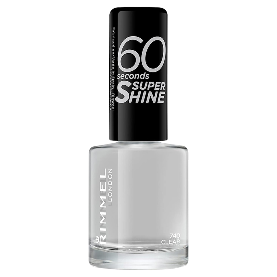 image 1 of Rimmel Nailpolish 60 Seconds Clear 8Ml