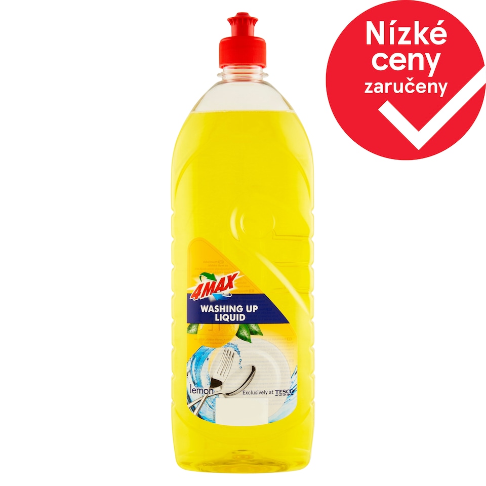 4MAX Lemon prostředek na mytí nádobí 1l
