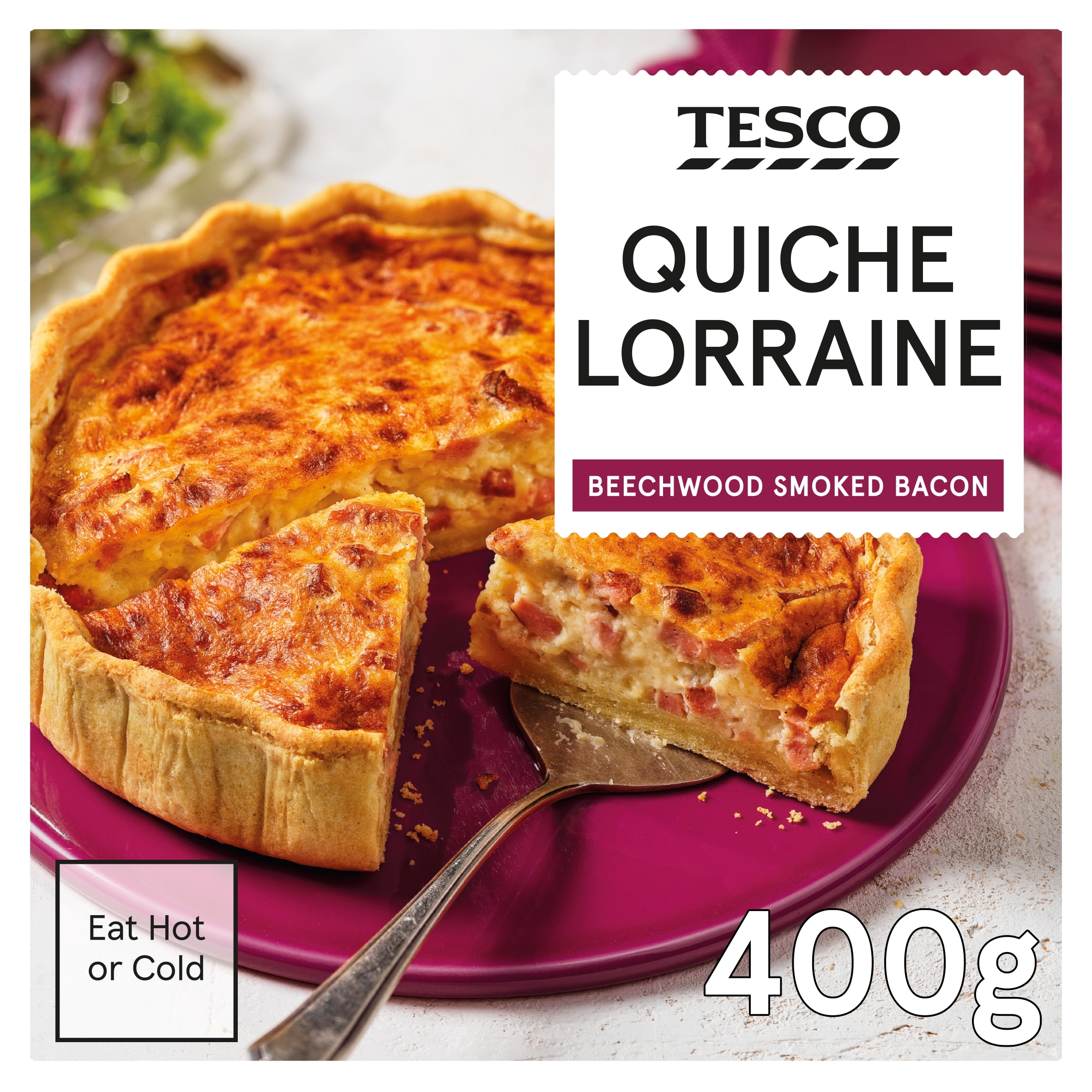 Tesco Quiche-Lorraine 400g