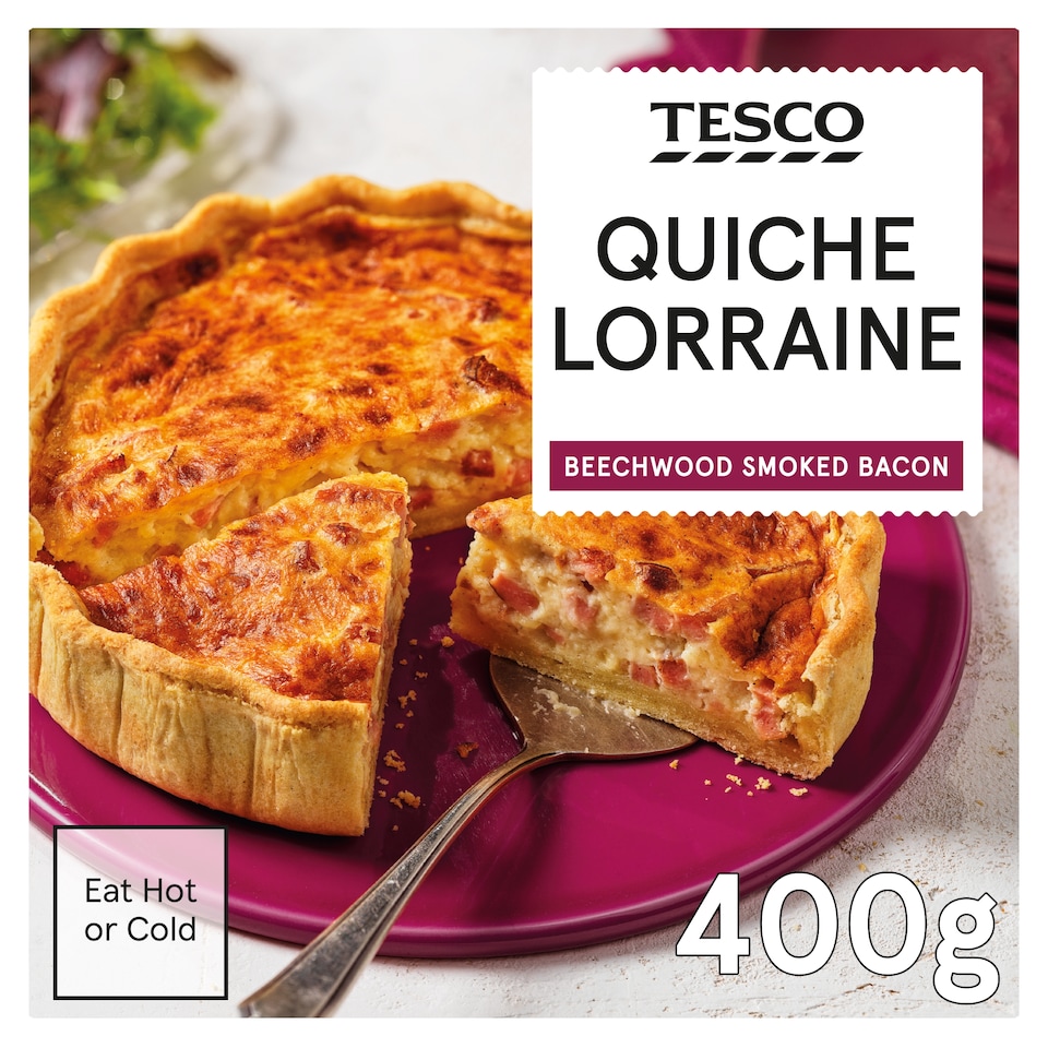 Tesco Quiche-Lorraine 400g