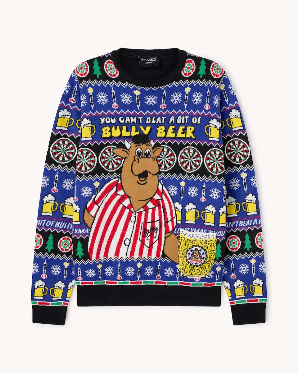 image 1 of Bullseye Christmas Jumper in Multi