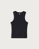 image 4 of F&F Cotton Rich Ribbed Racer Back Vest in Black