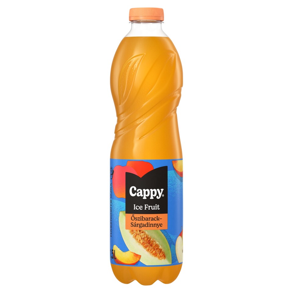 Cappy Ice Fruit Non-Carbonated Apple-Peach-Melon Drink with Lemongrass Flavour 1,5 l