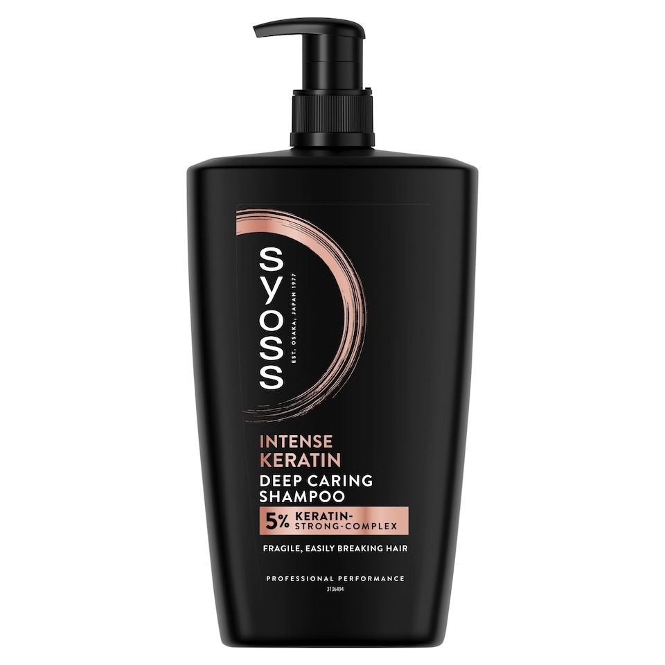 Syoss Intense Keratin hĺbkovo ošetrujúci šampón 1000 ml
