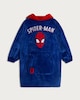 image 4 of Marvel Spider-Man Fleece Pyjama Hoodie in Blue Multi