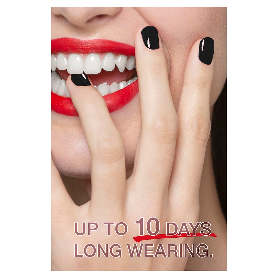 image 1 of Maybelline Fast Gel Nail Lacquer Blackout 6.7Ml