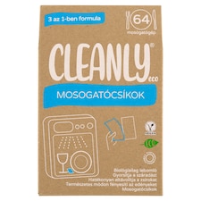 Cleanly Eco 3 az 1-ben formula mosogatócsíkok 64 db