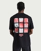image 1 of Coca-Cola Pure Cotton Football T-Shirt in Black