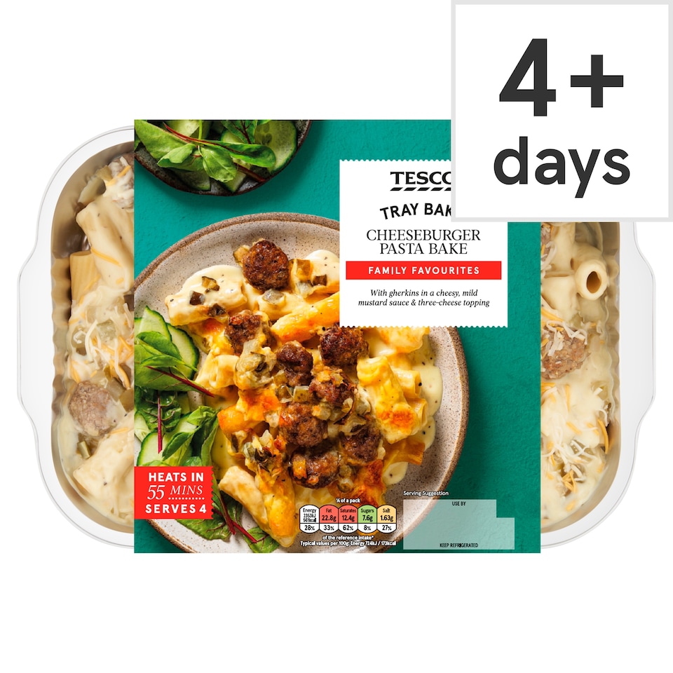 Tesco Cheeseburger Pasta Bake 1.3kg