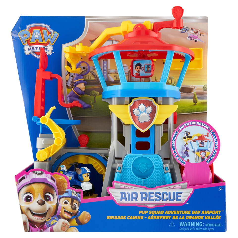 Paw Patrol Air Rescue Pup Squad Adventure Bay Airport játék