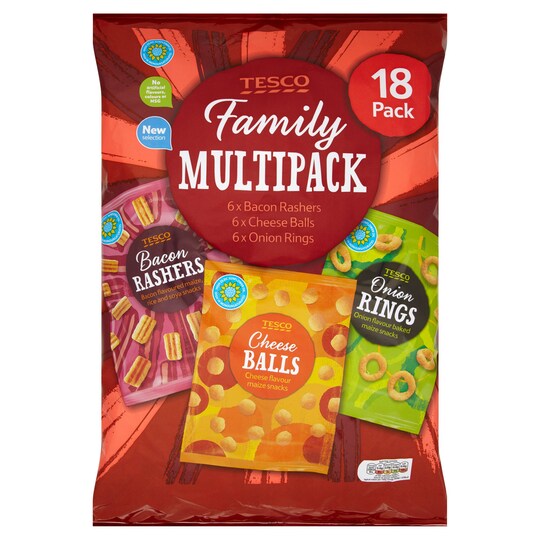 Tesco Snack Mix 18 Pack 354G Tesco Groceries