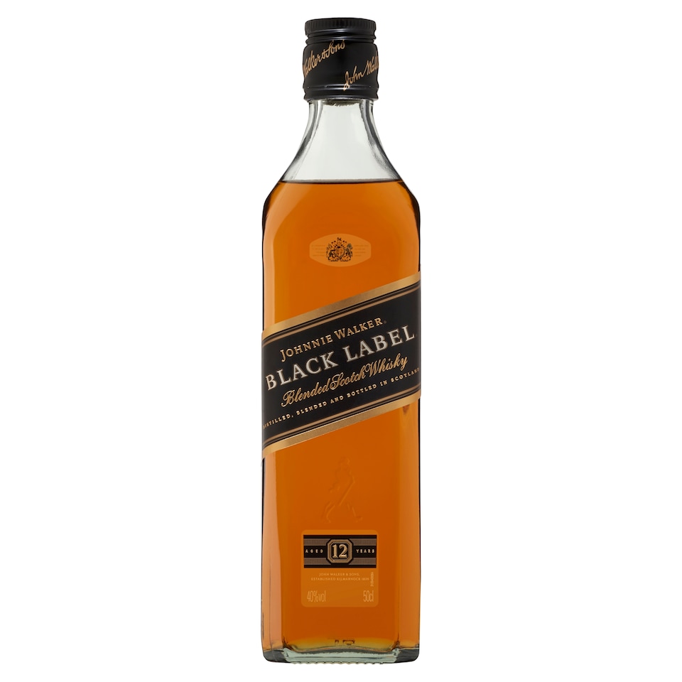 image 1 of Johnnie Walker Black Label Scotch Whisky 40% 0,5 l
