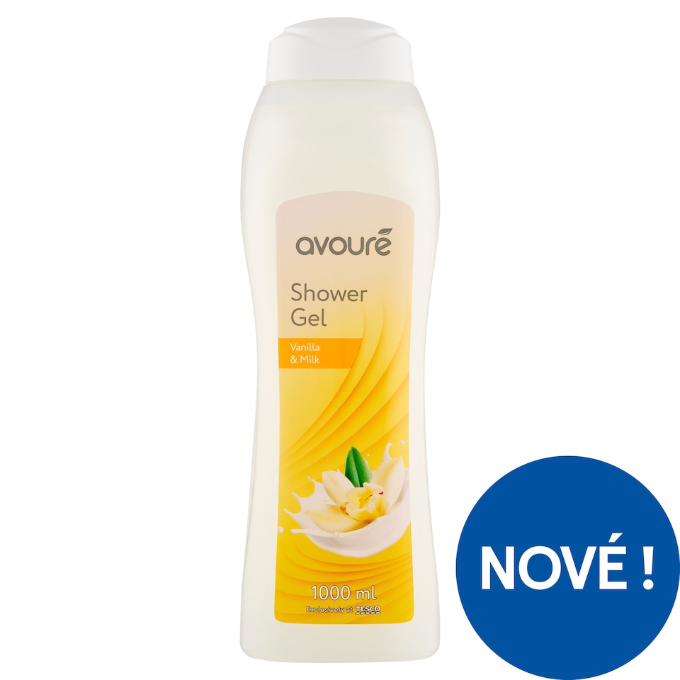 Avouré Vanilla & Milk Shower Gel 1000ml