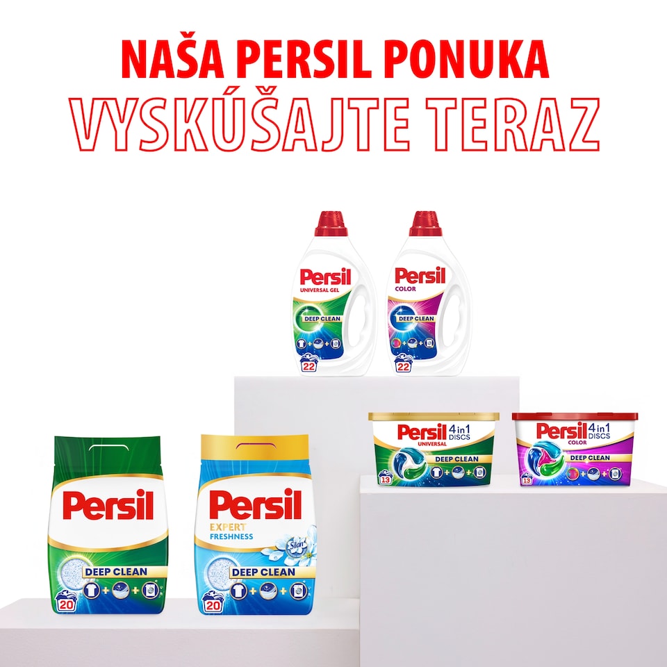 obrázok 1 z Persil Discs 4in1 Expert Sensitive dávkovaný prací prostriedok 54 praní 891 g