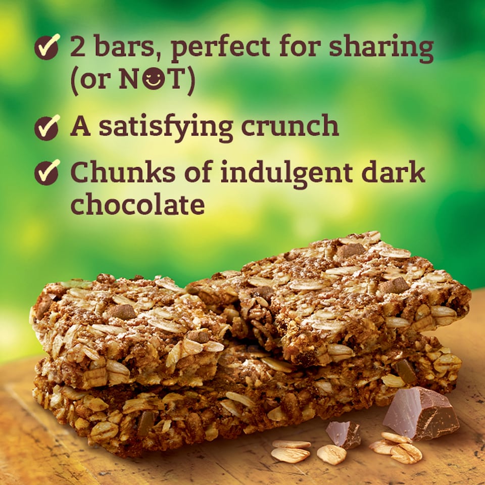 image 1 of Nature Valley Crunchy Oats & Dark Chocolate 5 x 42g (210g)