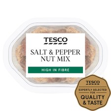 Tesco Salt & Pepper Nut Mix Snack Pack 55G