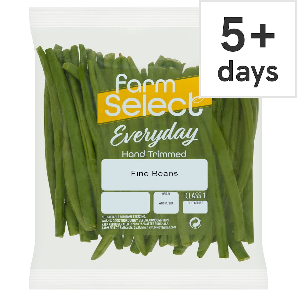 Farm Select Fine Beans Topped & Tailed 200G