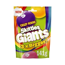 Skittles Giants Crazy Sour 141G