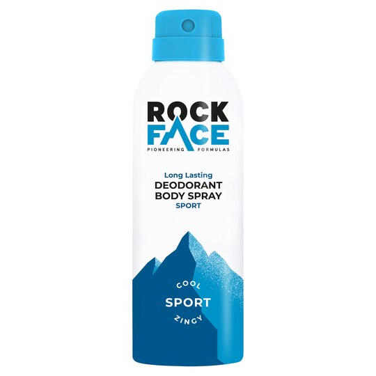 Rock Face Sport Cooling Body Spray 200Ml Tesco Groceries