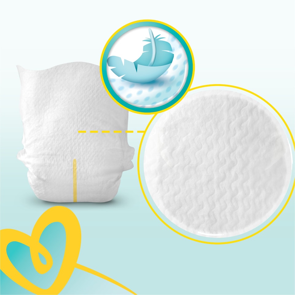 image 1 of Pampers Premium Protection Size 4 Jumbo Pack 54 Nappies