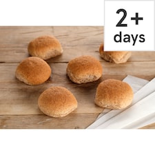 Tesco Soft Wholemeal Roll 6 Pack
